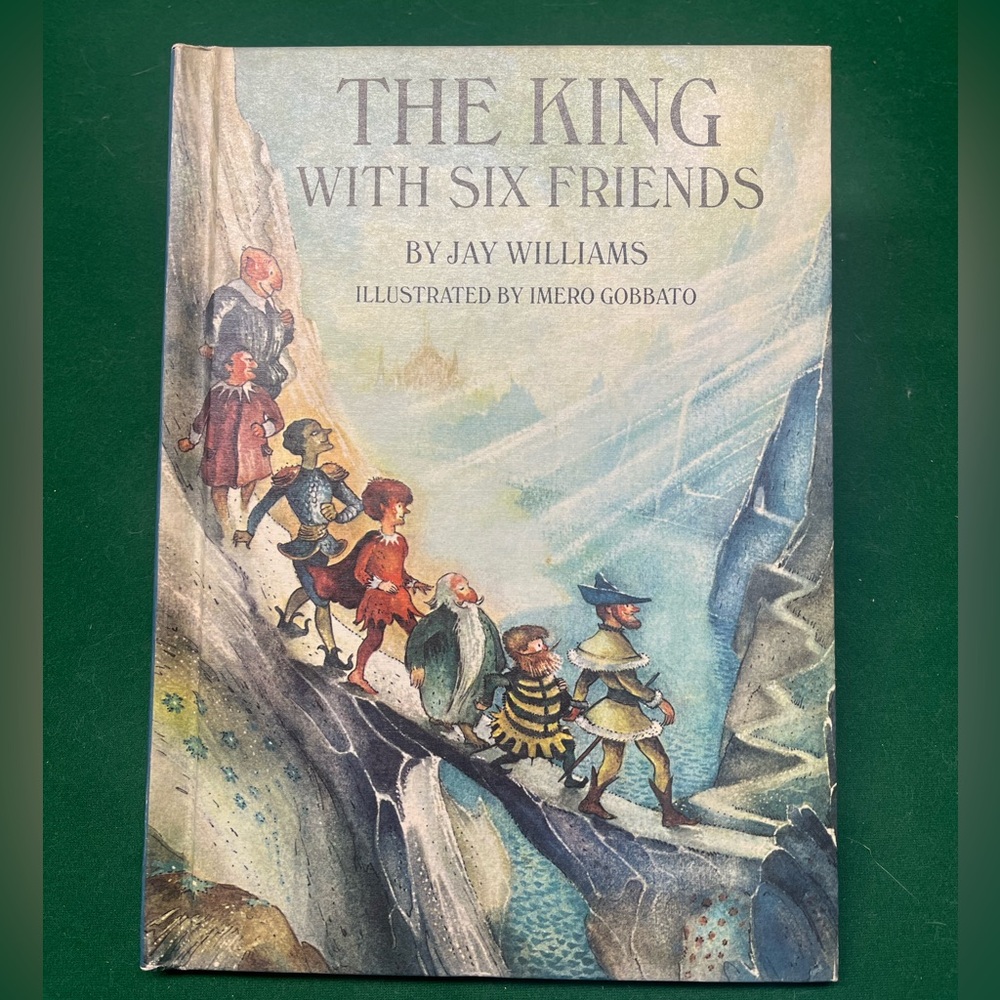 Vintage- The King with Six Friends Illustrated Book